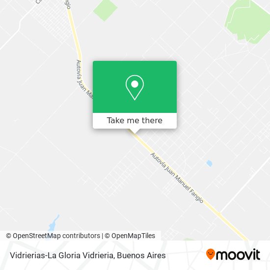 Vidrierias-La Gloria Vidrieria map