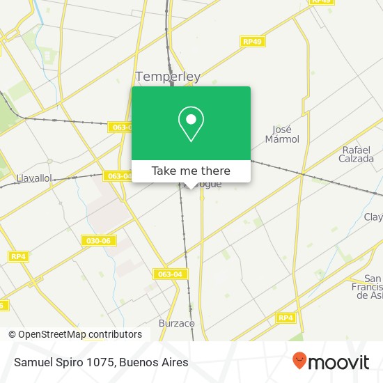 Samuel Spiro 1075 map