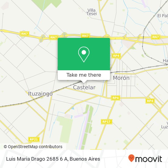 Luis Maria Drago 2685  6 A map