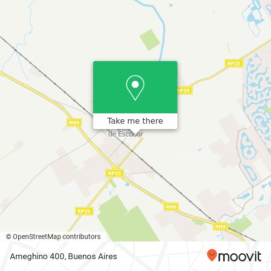 Mapa de Ameghino 400
