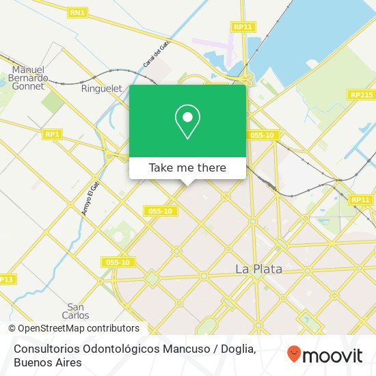 Consultorios Odontológicos Mancuso / Doglia map