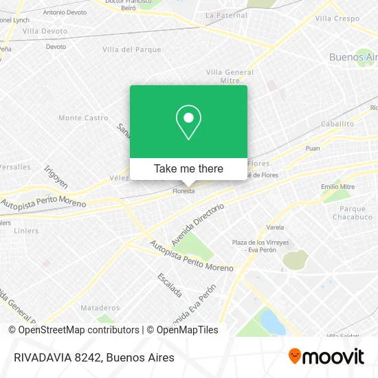 RIVADAVIA 8242 map