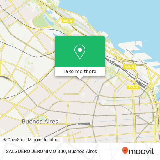 SALGUERO  JERONIMO 800 map