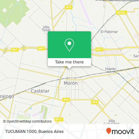 TUCUMAN 1000 map