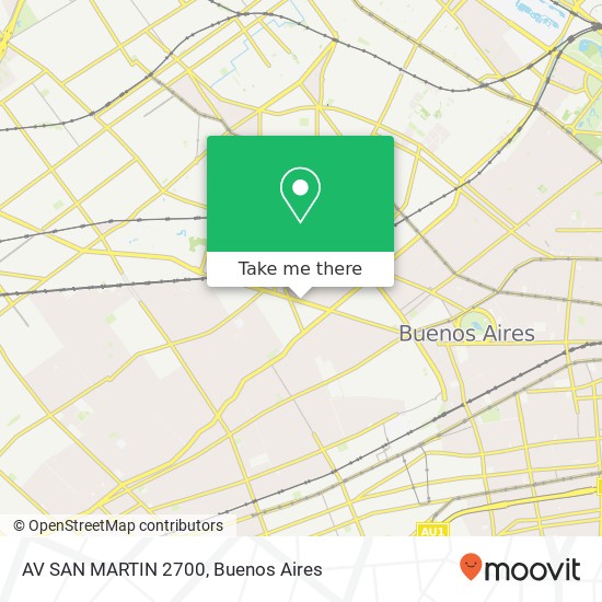 AV SAN MARTIN 2700 map