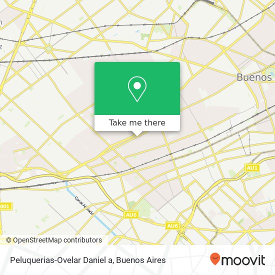 Peluquerias-Ovelar Daniel a map