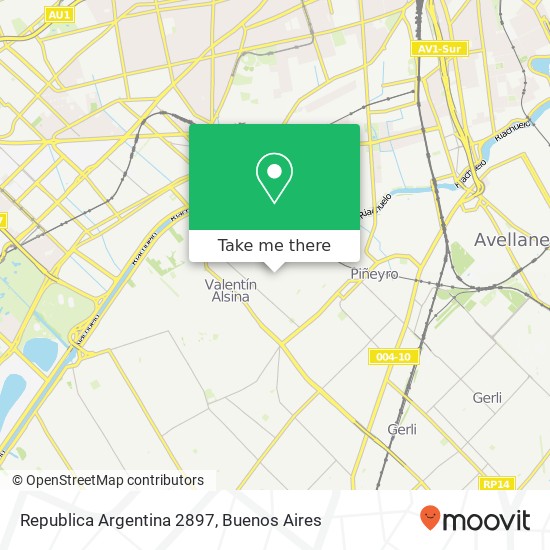 Mapa de Republica Argentina 2897