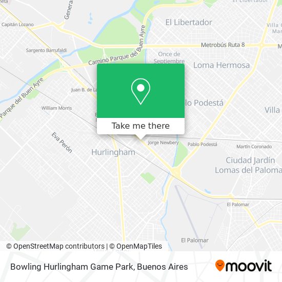 Bowling Hurlingham Game Park map