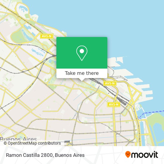 Ramon Castilla 2800 map