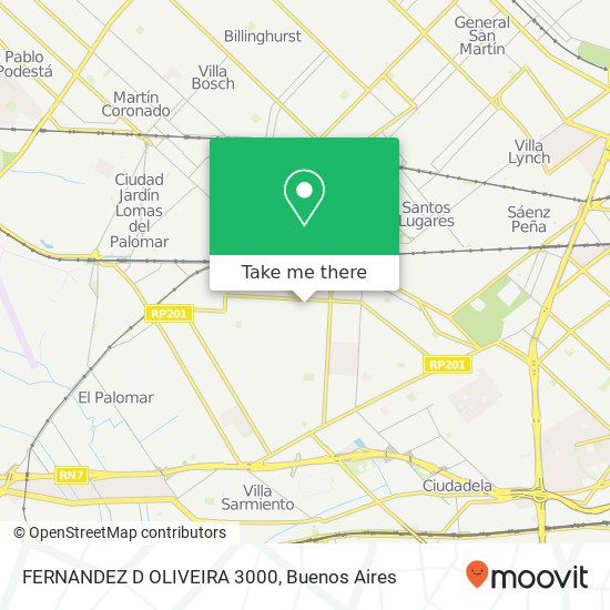 FERNANDEZ  D OLIVEIRA 3000 map