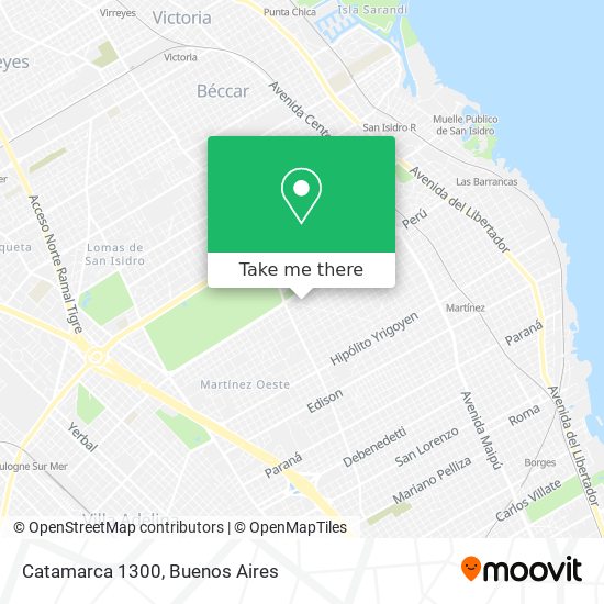 Mapa de Catamarca  1300