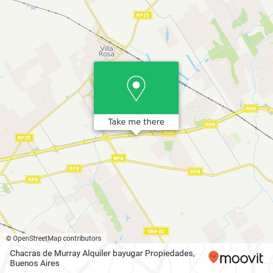 Chacras de Murray  Alquiler bayugar Propiedades map