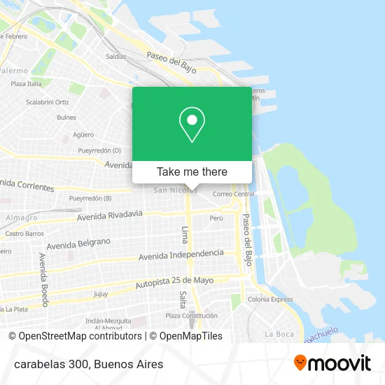 carabelas 300 map