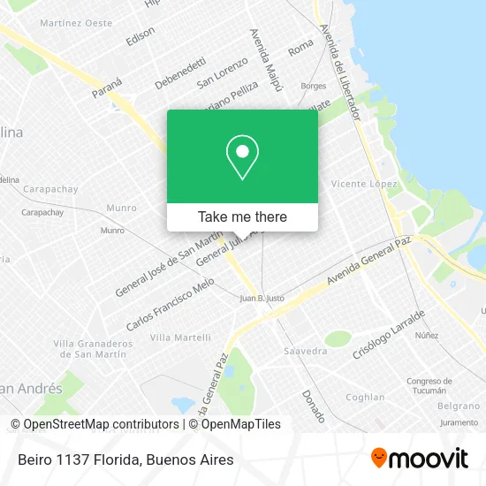 Beiro 1137  Florida map