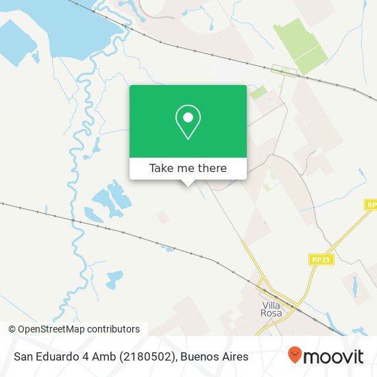 Mapa de San Eduardo  4 Amb  (2180502)