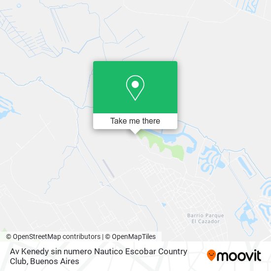 Mapa de Av  Kenedy sin numero  Nautico Escobar Country Club