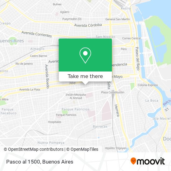 Pasco al 1500 map