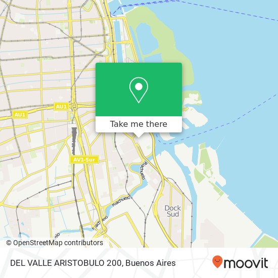 DEL VALLE  ARISTOBULO 200 map