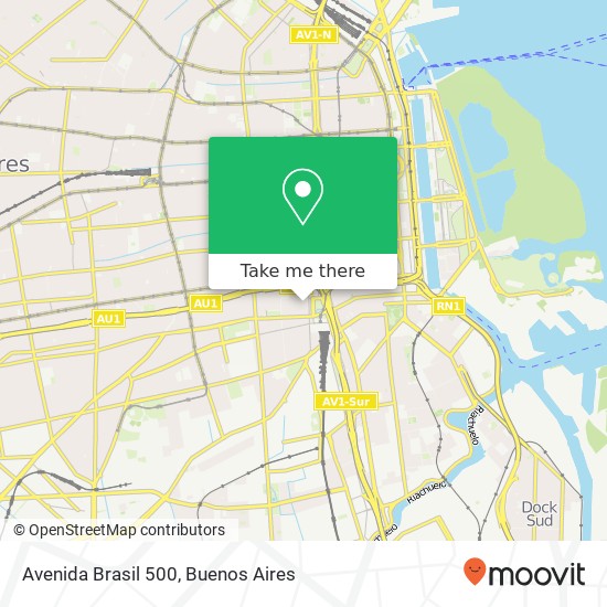 Avenida Brasil 500 map