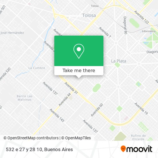 Mapa de 532 e 27 y 28 10