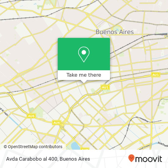 Avda Carabobo al 400 map