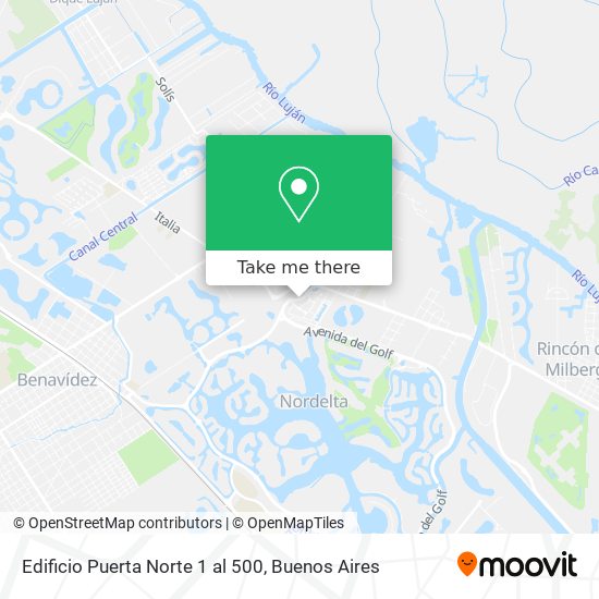 Edificio Puerta Norte 1 al 500 map