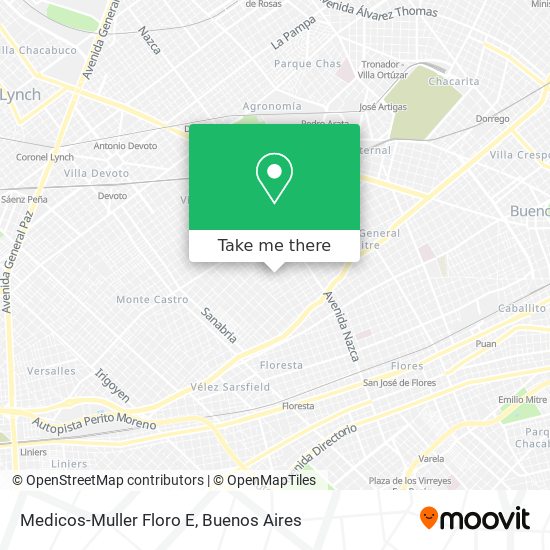 Medicos-Muller Floro E map