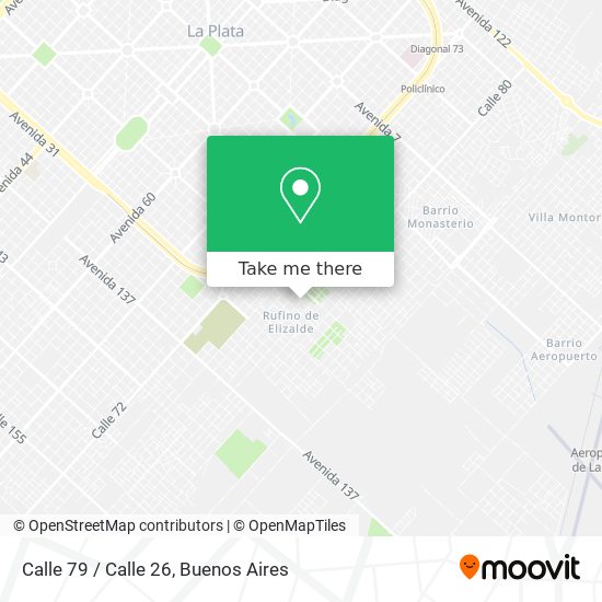 Calle 79 / Calle 26 map