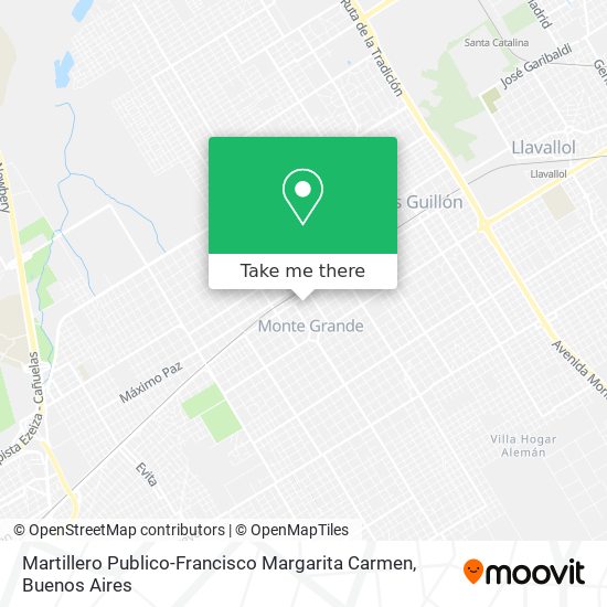 Mapa de Martillero Publico-Francisco Margarita Carmen