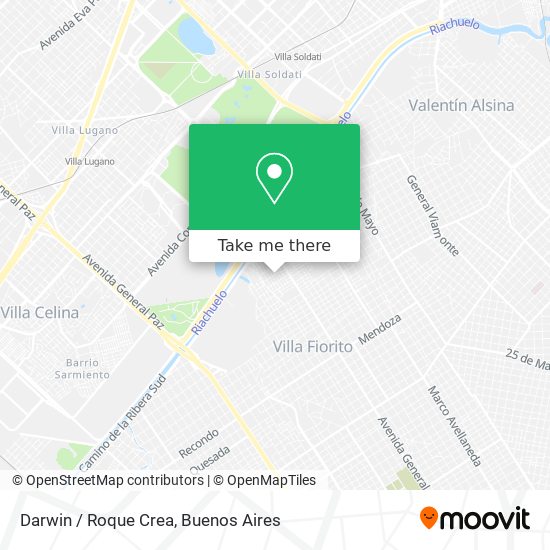 Mapa de Darwin / Roque Crea