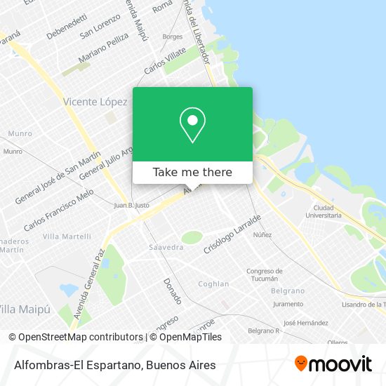 Alfombras-El Espartano map