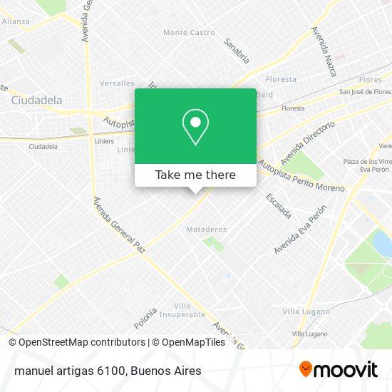 manuel artigas 6100 map