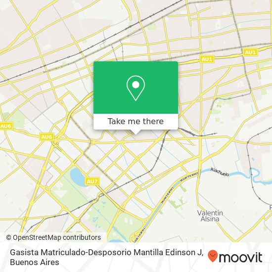 Mapa de Gasista Matriculado-Desposorio Mantilla Edinson J
