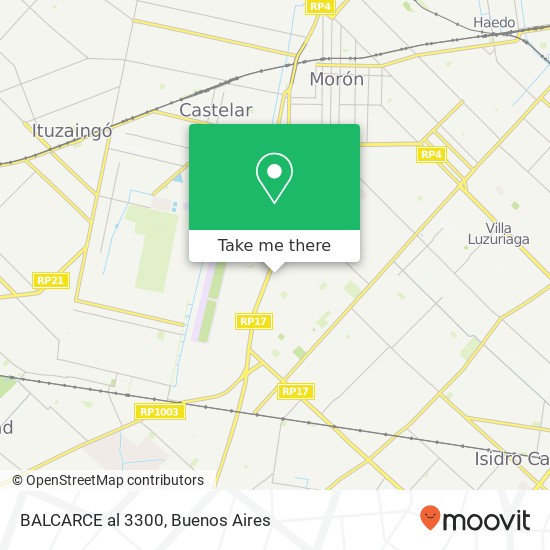 BALCARCE al 3300 map