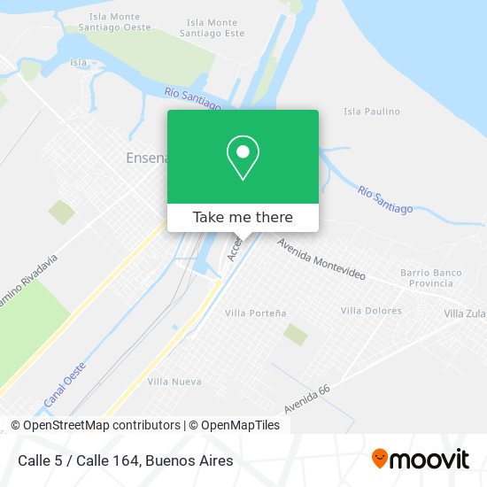 Calle 5 / Calle 164 map