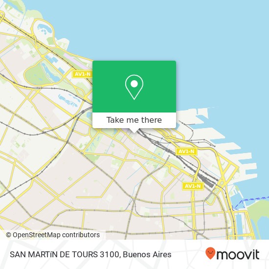 SAN MARTíN DE TOURS 3100 map