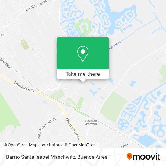 Barrio Santa Isabel   Maschwitz map