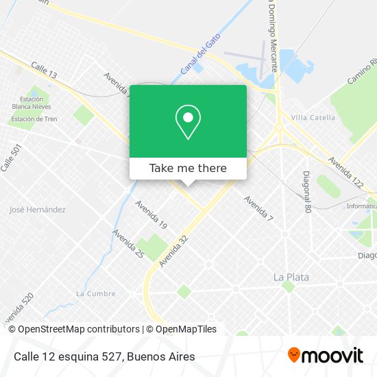 Calle 12 esquina 527 map