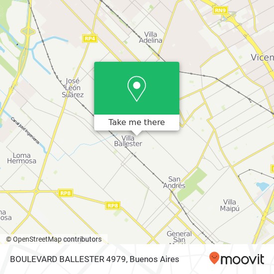 BOULEVARD BALLESTER 4979 map