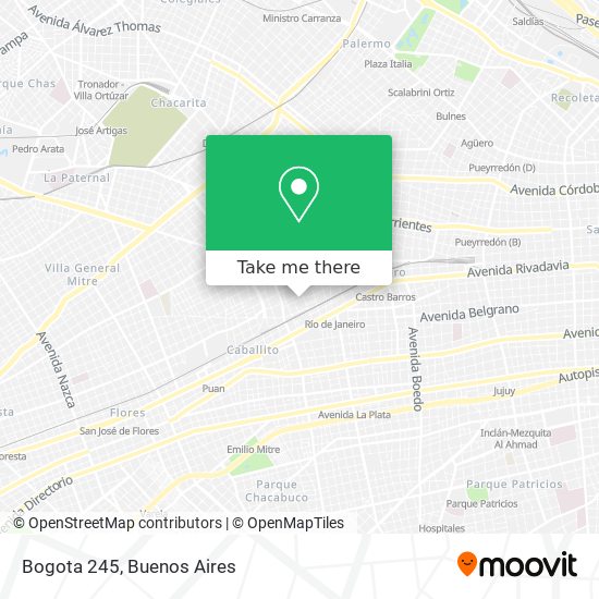 Mapa de Bogota 245