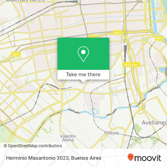 Herminio Masantonio 3023 map