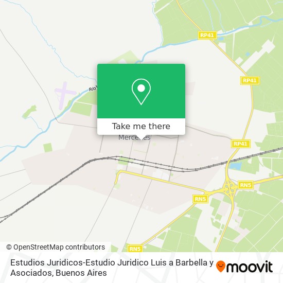 Estudios Juridicos-Estudio Juridico Luis a Barbella y Asociados map