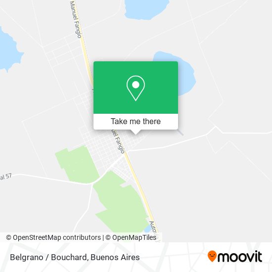 Belgrano / Bouchard map