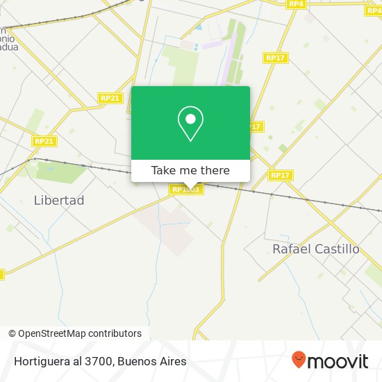 Hortiguera al 3700 map