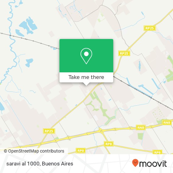 saravi  al 1000 map