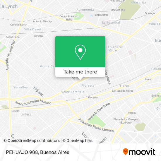 Mapa de PEHUAJO 908