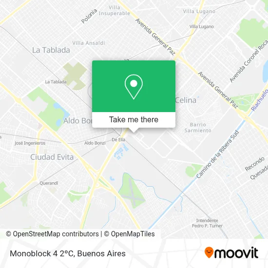 Monoblock 4 2ºC map