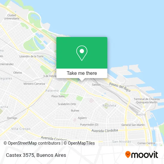 Mapa de Castex 3575