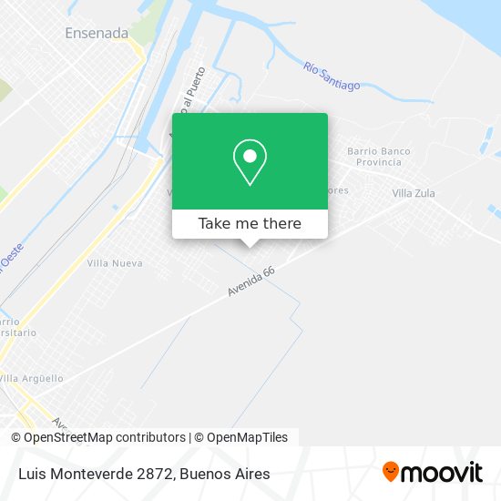 Luis Monteverde 2872 map