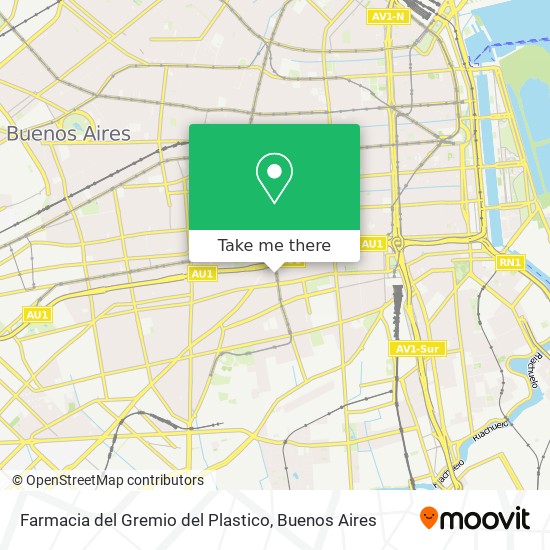 Farmacia del Gremio del Plastico map